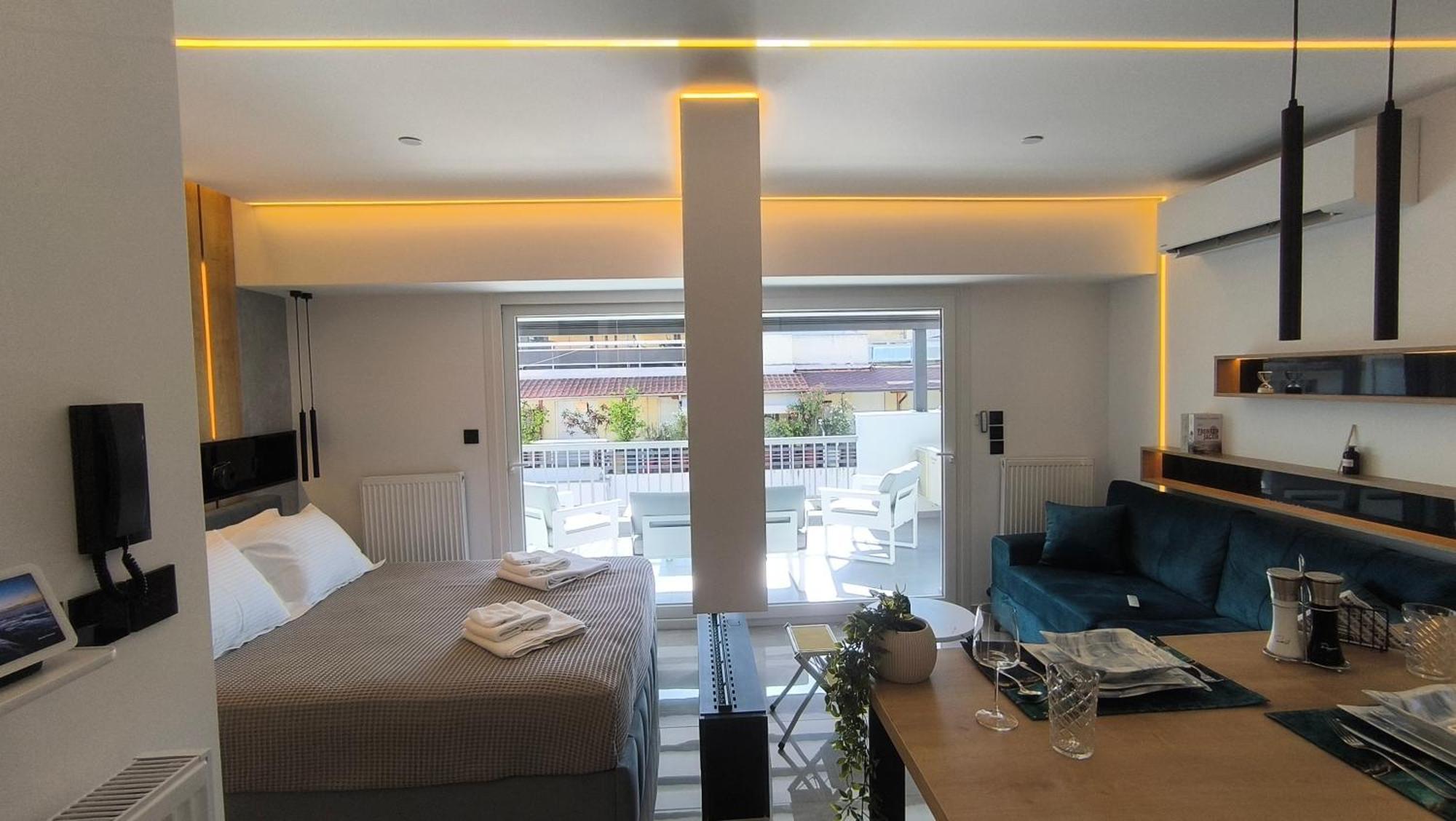 Larisa Absolute Suites, Sky View Smart Home Extérieur photo