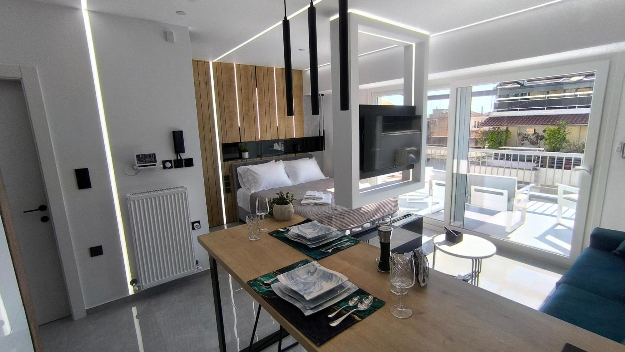 Larisa Absolute Suites, Sky View Smart Home Extérieur photo